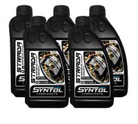 Syntol Synthetic 2-Stroke 2T Motorcycle Engine Oil Ester Motocross Ktm Yamaha 5X1L