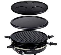 syntrox GERMANY BASEL 4 in 1 Raclette CREPEMAKER Grill pancakemaker for 6 People