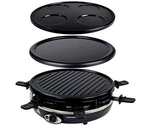 syntrox GERMANY BASEL 4 in 1 Raclette CREPEMAKER Grill pancakemaker for 6 People