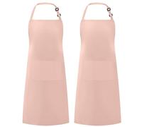 Syntus Set of 2 Aprons, Nude Pink, 33.07 * 26.77 inch
