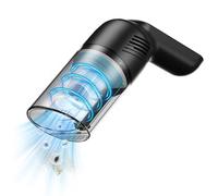 Synvion Handheld Vacuum Cordless, Powerful Suction Car Vacuum Cleaner with LED Light, Mini Portable Hoover for Car & Home, Rechargeable 120W Motor, Lightweight Compact Design with Washable Filter