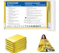 SYNYOUR Emergency Blanket Gold