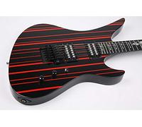 Synyster Stripes Stickers Vinyl From Body For The Guitar & Bass (red)