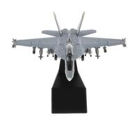 SYOEUR 1:100 Diecast Model Toy Flanker Jet Fighter for Air Force Aircraft for Collection F-14 / F-15 F/A-18F Playkits(US FA 18F)