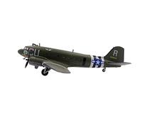 SYOEUR 1/100 For American C47 DC3 Military Aircraft Scale Replica Fighter Model Aviation Ornament Playkits(C47 CU)