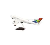 SYOEUR 1:150 For 47CM South Africa Airlines Model Die-Cast Resin Aircraft Model Series(With light)