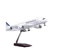 SYOEUR 1 160 Airplane Airbus Fit For 380 A380 Aviation Model W Lights And Wheels Landing Gear Resin Hobby Playgame Kit(A)