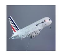 SYOEUR 1 160 Airplane Airbus Fit For 380 A380 Aviation Model W Lights And Wheels Landing Gear Resin Hobby Playgame Kit(B)