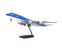 SYOEUR 1 160 Fit For Boeing B747 Airplane Model Royal Dutch Aircraft Die-cast Resin With Lights Hobby Playgame Kit
