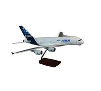 SYOEUR 1 160 For Airbus A380 Prototype Airline Plane Model Light Wheel Scale Die Cast Resin Adult Gifts Hobby Playgame Kit(With light)