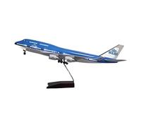 SYOEUR 1:160Fit For Boeing B747 Airplane Model KLM Die Cast Resin With Lights Collectible And Gift Hobby Playgame Kit(B)