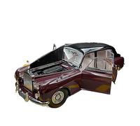 SYOEUR 1 18 For Rolls-Royce Phantom 5th Generation Classic Car Alloy Model Collection Decoration Left Rudder Hobby Vehicles Playgame Kit(Red left rudder)