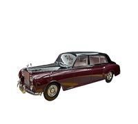 SYOEUR 1 18 For Rolls-Royce Phantom 5th Generation Classic Car Alloy Model Collection Decoration Right Rudder Hobby Vehicles Playgame Kit(Red right rudder)