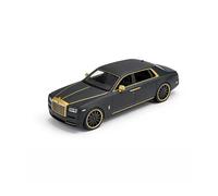 SYOEUR 1:18 For Rolls-Royce Phantom Large Scale ModelDiecast Model Car Display Case Cabinet Collection Gift Hobby Vehicles Playgame Kit(Black-B)