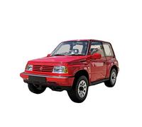 SYOEUR 1 18 For Suzuki Vitra Red Alloy Die Casting Static Model Car Crafts Collection Display Men Gift Hobby Vehicles Playgame Kit(Right rudder)