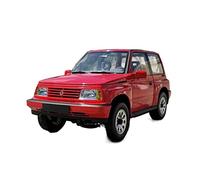 SYOEUR 1 18 For Suzuki Vitra Red Alloy Die Casting Static Model Car Crafts Collection Display Men Gift Hobby Vehicles Playgame Kit(Left rudder)