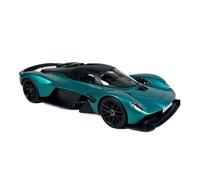 SYOEUR 1:18 Scale For Aston Martin Valkyrie Alloy Car Model Static Collection Hobby Vehicles Playgame Kit(green)