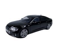 SYOEUR 1:18 Scale For Audi A6L Alloy Car Model For Kids Static Collectible Ornament Hobby Vehicles Playgame Kit(Black)