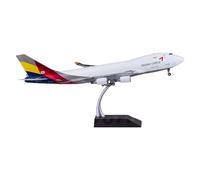 SYOEUR 1 200 Aircraft Model For Boeing 747-400F HL7616 Die-cast Metal Mini Desktop Ornament Hobby Playgame Kit