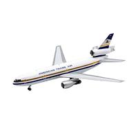SYOEUR 1 200 Fit For Airlines DC-10-40 N184AT Alloy Metal Model Aircraft Collectible Plane Models Souvenir Hobby Playgame Kit
