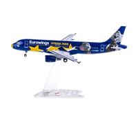 SYOEUR 1 200 For Eurowings Airbus A320 D-ABDQ Avion ABS Aviacion Micro Aircraft Model Hobby Playgame Kit