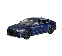 SYOEUR 1:24 Car Model For AUDI RS7 Coupe Alloy Classic Diecasts Vehicles Metal High Simulation Collection Hobby Vehicles Playgame Kit(Blue)