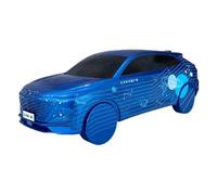 SYOEUR 1:24 For Changan UNI-K Blue Alloy Static Model Car Desktop Ornaments Toy Vehicle Gift Hobby Vehicles Playgame Kit