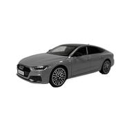 SYOEUR 1:24 Scale For Audi A7 Grey Alloy Car Model Static Decoration Simulation Collectible Hobby Vehicles Playgame Kit