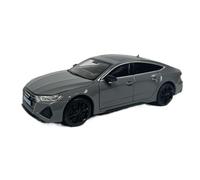 SYOEUR 1:24 Scale For Audi Rs7 Grey Alloy Car Model Static Ornament Simulation Collectible Hobby Vehicles Playgame Kit