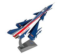 SYOEUR 1:30 For J-10 Firefly Multifunctional All-weather Canard Fighter Alloy Aircraft Model Hobby Playgame Kit