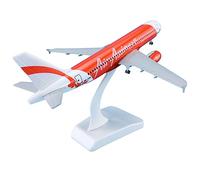 SYOEUR 1:320 18.5cm With Wheels Airplane Model Aircrafts Airbus A320-200 For Air Asia Plane Playkits