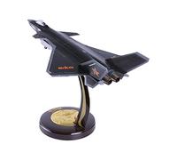 SYOEUR 1 36 For J-20 NATO Code Name: Fire Fang Veyron Stealth Fighter Alloy Aircraft Model Hobby Playgame Kit