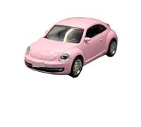 SYOEUR 1/36 For Volkswagen Beetle Sedan Toy Car Model Diecast Vehicle Miniature With Pull Back Collection Hobby Vehicles Playgame Kit(Pink)
