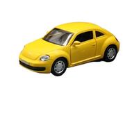 SYOEUR 1/36 For Volkswagen Beetle Sedan Toy Car Model Diecast Vehicle Miniature With Pull Back Collection Hobby Vehicles Playgame Kit(White)