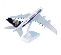 SYOEUR 1 400 18.7cm Airplane Aircrafts Airbus A380 For Singapore Airlines Finished Product Plane Model Playkits