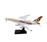 SYOEUR 1 400 Fit For A380 A6-APC Airlines Alloy Metal Model Aircraft Collectible Plane Models Souvenir Gift Hobby Playgame Kit