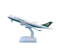 SYOEUR 1 400 Fit For B747 Model Alloy Aircraft EVA Air Plane With Base Landing Gear Display Toy Hobby Playgame Kit