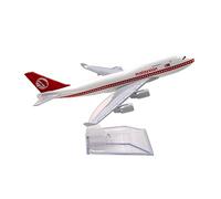 SYOEUR 1 400 For Delta Air Lines Boeing B747 16cm Realistic Alloy Aircraft Model Kids Gift Collection Toy Car Hobby Playgame Kit(2)