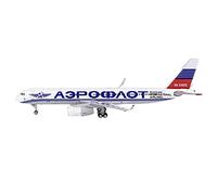 SYOEUR 1 400 NG 40009 For Tu-204-100S RA-64010 Alloy Die Cast Passenger Airliner Model Replica Airplane Hobby Playgame Kit