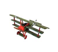 SYOEUR 1 48 For Three Wing Fighter Red Baron Alloy Collection Model Die Cast Simulation Aircraft Hobby Playgame Kit
