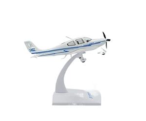 SYOEUR 1 48 Scale Model Fit For SR20 SR22 Visual Cabin Static Display Business Airplane With Propeller Bracket Collection Hobby Playgame Kit(A)