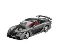 SYOEUR 1:64 Scale For Mazda RX-7 VeilSide Grey Alloy Car Model Die Cast Kit Static Collection Ornaments Hobby Vehicles Playgame Kit
