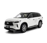 SYOEUR 1:64 Scale Infiniti Q70L 2017 Model Metal Static Car Miniature Vehicle Hobby Vehicles Playgame Kit(QX60 White)