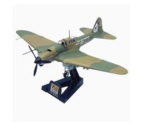 SYOEUR 1 72 For Soviet Air Force IL-2 Fighter IL-2M3 Metal Military Airplane Model Static Decoration Hobby Playgame Kit