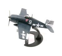 SYOEUR 1 72 Scale For World War II US Navy F6F Fighter 1945 Simulation Alloy Die-cast Aircraft Model Toy Collection Gift Hobby Playgame Kit