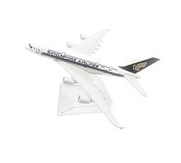 SYOEUR 16cm 1 400 For A380 Singapore Airlines Scale Airbus Metal Alloy Model Airplane Miniature Plane Playkits