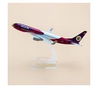 SYOEUR 16cm Alloy Metal Purple Fit For Thailand Air Thai NOK B737 Boeing 737 Airline Die Cast Airplane Model Hobby Playgame Kit