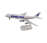 SYOEUR 20cm Alloy Metal Airplane Model Fit For PAN AM Boeing 747 B747 Die Cast Collectible And Gift Hobby Playgame Kit