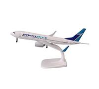 SYOEUR 20cm Alloy Metal Fit For WESTJET Boeing 737 B737 Die-Cast Airplane Model Gift Set Plastic Kit Hobby Playgame Kit