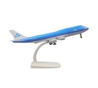 SYOEUR 20cm Dutch KLM B747 Aviation Aircraft Model 1 400 Scale Transport Display With Stand Hobby Playgame Kit